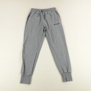 Young LA Pants Mens Medium Gray Cloud Joggers Tapered Sweats Sweatpants Gym